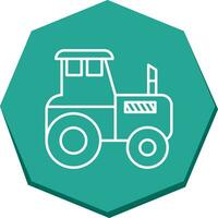 icono de vector de tractor