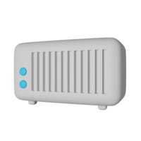 Heater 3D Render Icon Illustration png