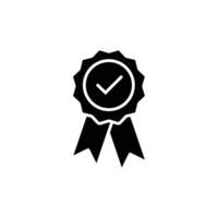 Award medal icon rosette icon vector design