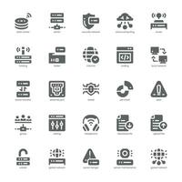 Data Center icon pack for your website, mobile, presentation, and logo design. Data Center icon solid design. Vector graphics illustration and editable stroke.