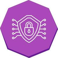 Cyber Security Vector Icon