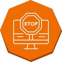 Stop Vector Icon