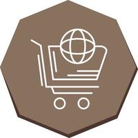 World Shopping Vector Icon