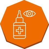 Eye Drop Vector Icon