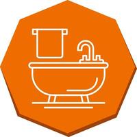 Bathtub Vector Icon