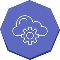 Cloud Computing Vector Icon