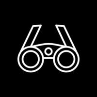 Binoculars Vector Icon Design