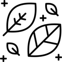 Leaves Vector Icon Design