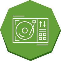 Turntable Vector Icon