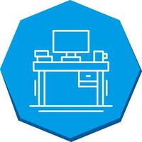 Desk Vector Icon