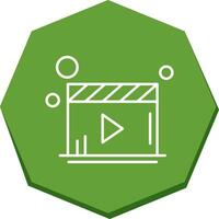 Video Player Vector Icon