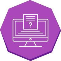 Quiz Vector Icon