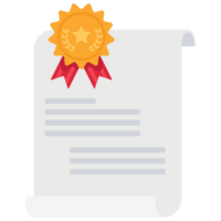 Achievement Letter 4 Achievement Badge 2D Color Illustrations png