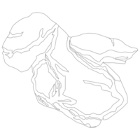 Rock Two Nature Outline Illustrations png