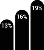 Growth business icon symbol vector image. Illustration of the progress outline infographic strategy  development design image