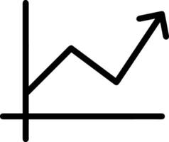 Growth business icon symbol vector image. Illustration of the progress outline infographic strategy  development design image