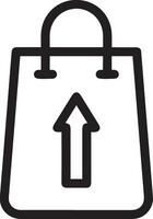 Growth business icon symbol vector image. Illustration of the progress outline infographic strategy  development design image