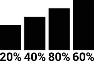Growth business icon symbol vector image. Illustration of the progress outline infographic strategy  development design image