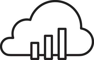 Growth business icon symbol vector image. Illustration of the progress outline infographic strategy  development design image