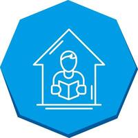 Home Learning Vector Icon