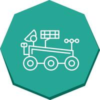 Mars Rover Vector Icon