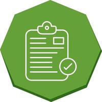 Secure Notepad Vector Icon