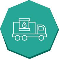 Fuel Truck Vector Icon