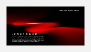 Abstract color gradient modern blurred background and film grain texture template with an elegant vector