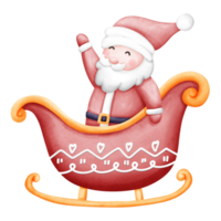 schattig Kerstmis element waterverf clip art. png