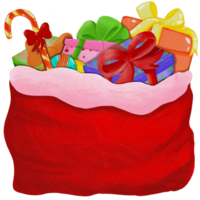 santa bag clipart png