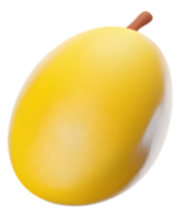 3d ilustración mango png