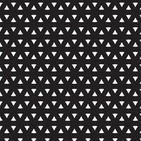 abstract wavy seamlees black pattern vector