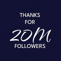 Digital Milestone Celebration Thanking Your Loyal Social Media Followers vector