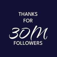 Digital Milestone Celebration Thanking Your Loyal Social Media Followers vector