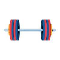 Trendy Barbell Concepts vector