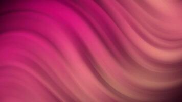 abstrato Rosa onda fundo com borrado linhas video