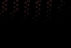 Dark Red vector backdrop with lines, rectangles.