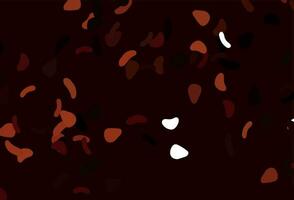 Light Red vector background with abstract forms.