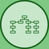 Unique Seo Structure Vector Icon