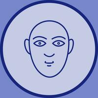 Human Face Vector Icon