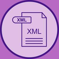 XML Vector Icon