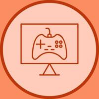 Unique Online Games Vector Icon