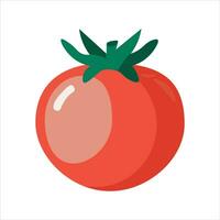 vector de tomate rojo