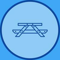 Picnic of Table Vector Icon