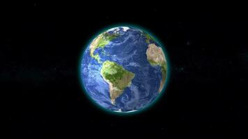 Terre planète 4k video