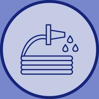 Unique Water Hose Vector Icon