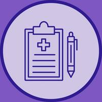 Medical Record Vector Icon