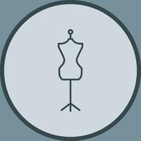 Dress Holder Vector Icon