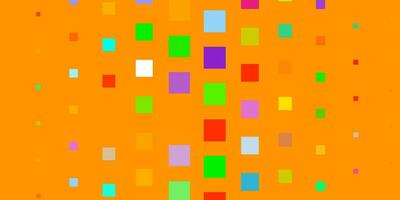 Light Multicolor vector backdrop with rectangles.