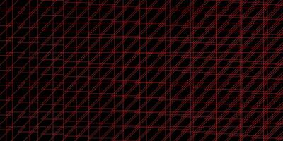 Dark Orange vector texture with lines.
